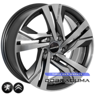 Zorat Wheels BK5543 7x16 5x108 ET45 DIA65.1 GP