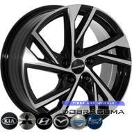 ZF FE183 7.5x17 5x108 ET50 DIA63.4 BMF