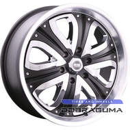 Racing Wheels H-383 8.5x20 6x139.7 ET15 DIA110.5 DB CW /P