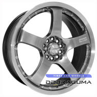 Kyowa Racing KR-208 7.5x18 5x108 ET45 DIA73.1 HPBL