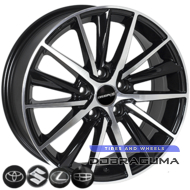 Zorat Wheels BK5809 7x17 5x114.3 ET40 DIA60.1 BP