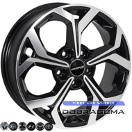 ZF FE175 6x16 5x114.3 ET50 DIA67.1 BMF