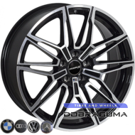 Zorat Wheels BK5938 8x19 5x112 ET30 DIA66.6 BP