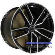 Replica MR5610 10x21 5x112 ET54 DIA66.6 BKF