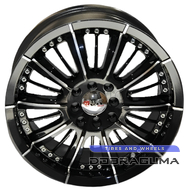 Sportmax Racing 510A 6.5x15 5x112/114.3 ET38 DIA67.1 Black