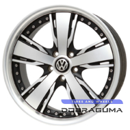 Replica Volkswagen V21 8.5x18 5x112 ET35 DIA73.1 MBMF