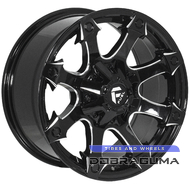 JH 10686 8.5x17 6x135 ET0 DIA108.1 Black