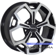 Zorat Wheels BK5409 6.5x16 5x114.3 ET50 DIA66.1 BP