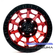 Off Road Wheels OW127 8.5x16 6x139.7 ET0 DIA110 BL_RD