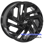 Zorat Wheels D1166 7.5x19 5x114.3 ET45 DIA67.1 Black