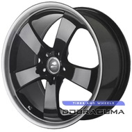 Stilauto Futura 7.5x17 5x112 ET40 DIA66.5 Black