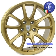 WSP Italy Porsche (W1052) Corsair 10x19 5x130 ET45 DIA71.6 Gold