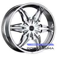 Zyoxx ZX6 8.5x20 5x120 ET35 DIA78.1 Chrom