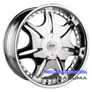 FJB F-318 9.5x22 6x139.7 ET20 DIA108.1 Chrom