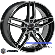 Zorat Wheels BK5434 8x18 5x112 ET43 DIA66.6 BP