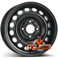 ALST (KFZ) 8270 6x15 4x114.3 ET44 DIA67 Black