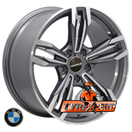 Zorat Wheels BK5730 8.5x18 5x120 ET38 DIA74.1 GP