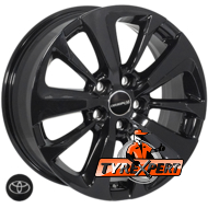 ZF TL0512 7x17 5x114.3 ET39 DIA60.1 Black