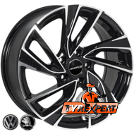 Zorat Wheels BK5772 7.5x17 5x112 ET45 DIA57.1 BP