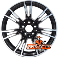 Replica B7065 8.5x19 5x120 ET30 DIA72.6 BKF