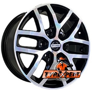 Replica FD6094 7.5x17 6x135 ET44 DIA87.1 BKF
