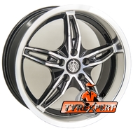 Replica Toyota GT BK233 7.5x16 5x100 ET35 DIA60.1 BM