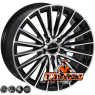Zorat Wheels BK5909 8x18 5x112 ET43 DIA66.6 BP