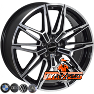 Zorat Wheels BK5938 8x18 5x120 ET25 DIA74.1 BP