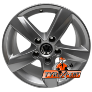Volkswagen OEM 7p6601025a 7.5x17 5x130 ET50 DIA71.6 Gray