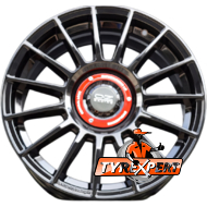 Flow Forming FF009 7x15 4x100 ET35 DIA73.1 Black