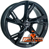 Replica Audi R6 8.5x19 5x112 ET30 DIA66.45 Black