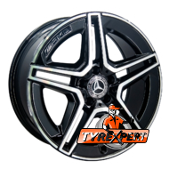 Replica Mercedes A035 8x18 5x112 ET35 DIA66.6 MB