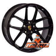 ZF C395 9.5x22 5x130 ET45 DIA71.6 Black
