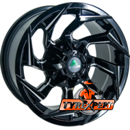GT 168137 8.5x16 6x139.7 ET0 DIA110.1 Black