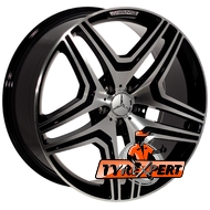 Zorat Wheels BK5925 8x17 5x112 ET35 DIA66.6 BP