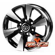 Replica TY3124 7.5x17 6x139.7 ET25 DIA106.1 BMF