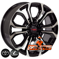 ZF FBX198 7.5x17 6x139.7 ET25 DIA110.1 BMF