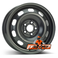 ALST (KFZ) 8380 Volkswagen 6x15 5x100 ET38 DIA57 Black