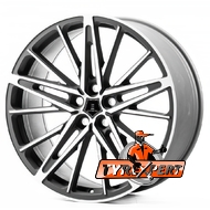 CAST WHEELS CW362 9.5x22 5x120 ET40 DIA72.6 MGMF