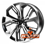 CAST WHEELS CW96020 9.5x23 5x120 ET40 DIA72.6 MBMF + MC