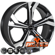 Replica VW5209 8.5x20 5x112 ET38 DIA57.1 BMF