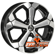 Zorat Wheels ZW-BKY1274 6.5x17 5x114.3 ET32 DIA67.1 BP