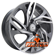 Replica Peugeot (PT110) 7x16 4x108 ET25 DIA65.1 GMF