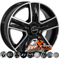 Zorat Wheels BK473 6.5x15 5x130 ET54 DIA84.1 BP