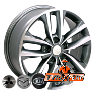 Zorat Wheels BK846 7x17 5x114.3 ET45 DIA67.1 GP