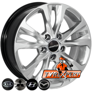 Zorat Wheels BK5212 6.5x16 5x114.3 ET40 DIA67.1 HS