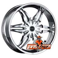 Zyoxx ZX6 8.5x20 5x120 ET35 DIA78.1 Chrom