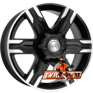 K&K Риальто 8x17 6x139.7 ET38 DIA67.1 Алмаз черн