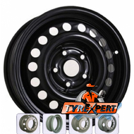 Kapitan Сталь 5x14 5x100 ET35 DIA57.1 Black