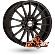 Disla Turismo 7.5x17 5x108 ET40 DIA67.1 Black